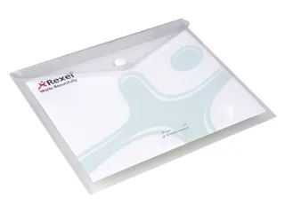 Enveloptas Rexel Ice A5 Transparant - 1