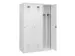 locker voor scheiding van kleding,HxBxD 1850x1200x500mm,3vak