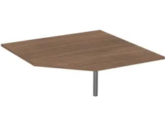 koppelelement voor bureau,90 °,BxD 1225x1225mm,v. 4voeten