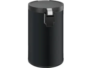 Pedaalemmer Artistic Step Bin 12 Liter Mat Zwart - 6