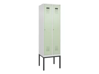locker voor scheiding van kleding,HxBxD 2120x600x500mm,2vak - 2