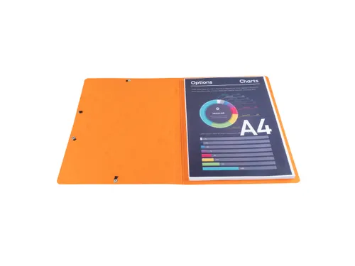 Elastomap Nature Future zonder kleppen A4, 400 g/m², oranje