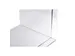 Boekensteun MAUL aluminium 12x12x17.5cm set 2 zilver