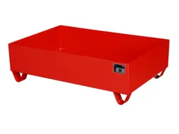 Systeem-Opvangbak 2x 200l Opvangvol. 224l 360x1200x800mm Ral 3000