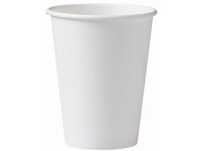 Beker uit karton 250ml diameter 90mm wit 1000 stuks