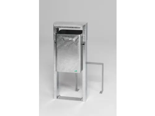 Afvalbak 40 Liter Om In Te Betonneren Dak Verzinkt