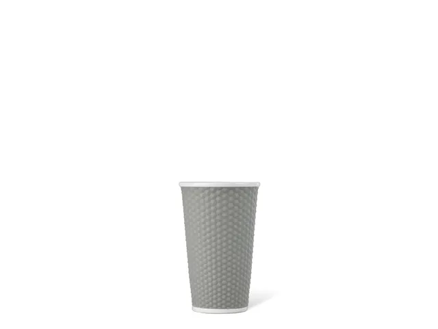 Beker porselein Les Artistes Paris 450ml siliconen grip Licht Grijs