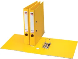Ordner Quantore A4 50mm PP Geel