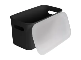 Sigma Home cube box 6L zwart - 31,3x16x16cm - 3