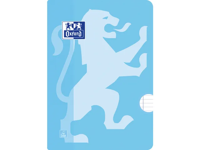 Schrift Oxford School A5 lijn 72 pagina's 80gr pastel seal à 3 stuks
