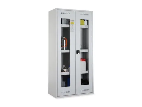 Chemicaliën- En Gifkast 1950x950x500mm 4 Legborden Draaideuren