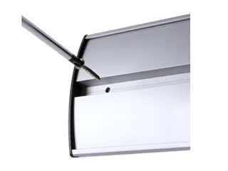 Informatiebord Office Curved A5 zilver - 4