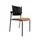 Conferentiestoel Serie 118 PU leder Lichtbruin
