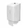 Euro matic doproldispenser 438011 Staal Wit