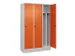 locker voor scheiding van kleding,HxBxD 1950x1200x500mm,3vak