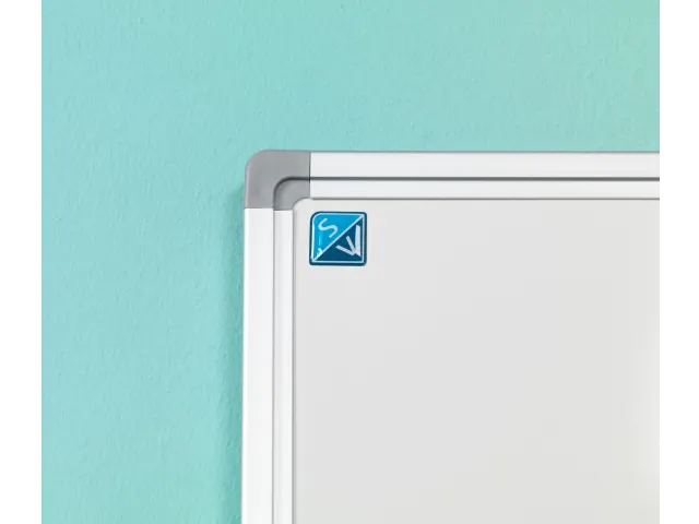 Whiteboard 30x45cm Gelakt Staal Softline 8mm alu-profiel