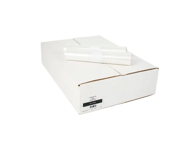 Afvalzakken 60 Liter 60x80x0.035 Transparant LDPE