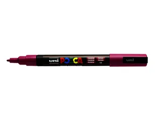 Verfstift Posca PC3M Fijne punt 0,9-1,3mm Fuchsia - 2