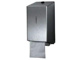 Toiletpapierdispenser Euro Products systeemrol duo zilver 438001 - 2