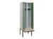 locker voor scheiding van kleding,HxBxD 2120x600x815mm,2vak