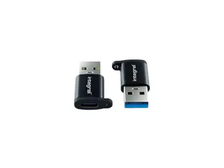 Adapter Integral USB-C naar USB-A 2-pack - 1