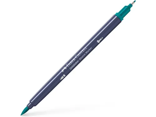 Sketchmarker Faber-Castell Goldfaber 313 dark cobalt green op alcoholb