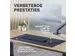 Bureau-onderlegger Fellowes Breyta zwart 80x40cm