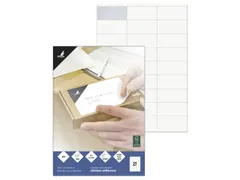 Etiket Kangaro ILK 70x32mm doos à 100 vel 27 etiketten per A4 vel
