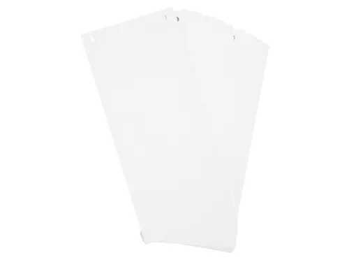 Tabstroken horiz180g perfo 105X240 wit