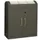 Afvalverzamelstation 3x45 Liter Romp Soft-Mokka Inworpkleppen Rvs
