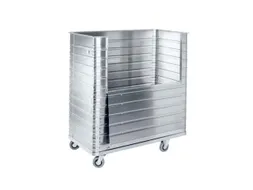 aluminium bakwagen,laadvl. LxB 900x500mm,350l,HxLxB 980x950x550mm