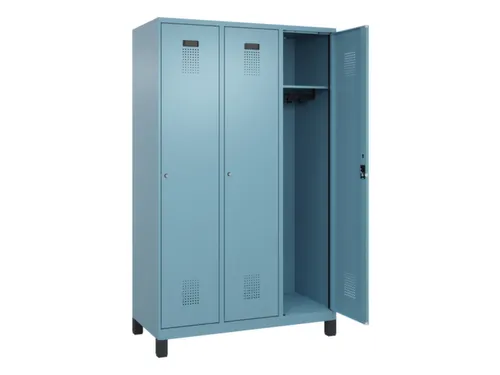 locker,HxBxD 1950x1200x500mm,3vak,vak B 400mm,cil.-slot,voeten
