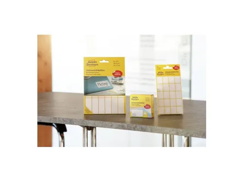 Etiket Avery Zweckform 3080 76x19mm wit 36 stuks