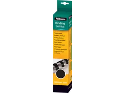 Fellowes Bindruggen, Pak Van 25 Stuks, 16mm, Zwart 21-rings