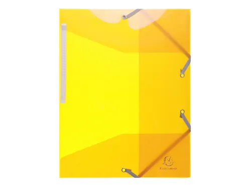 Iderama Elastomap A4 3 Kleppen Polypropyleen Assorti Kleuren