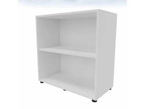 kantoorstelling,HxBxD 860x860x450mm,1xhouten vloer,2ordnerhoogtes