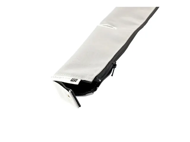 Kabel Slurf Zipper Zwarft Grijs