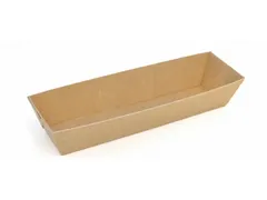 Biodore A16 bakje bruin 192x56x33 golfpapier FSC 385 Stuks