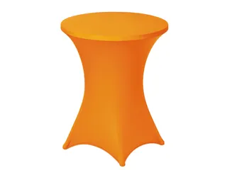 Tafelrok BRASQ voor statafel 80cm oranje - 1