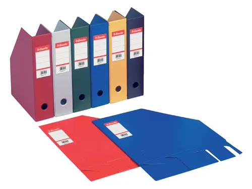 Tijdschriftencassette Esselte VIVIDA opvouwbaar A4 zwart