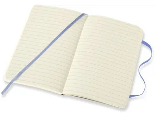 Notitieboek Moleskine pocket 90x140mm lijn soft cover hydrangea blue - 4