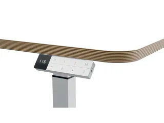Zit-Sta bureau 80x60cm Leitz Ergo elektrisch klein - 13