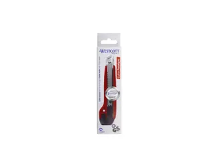 Snijmes Westcott premium 18mm met schuifsluiting rood - 8