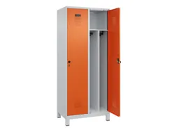 locker voor scheiding van kleding,HxBxD 1950x800x500mm,2vak