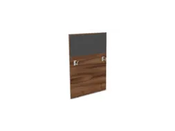 baliepaneel bureau aanbouw links NP-tiepolo nut BN8010-antraciet 800mm