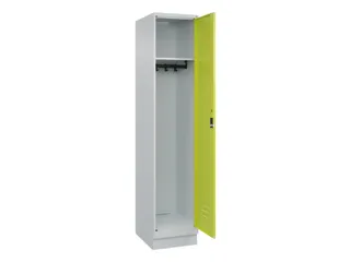 locker,HxBxD 1950x400x500mm,1vak,vak B 400mm,cil.-slot,sokkel - 2