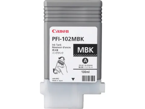 Inktcartridge Canon PFI-102 mat zwart