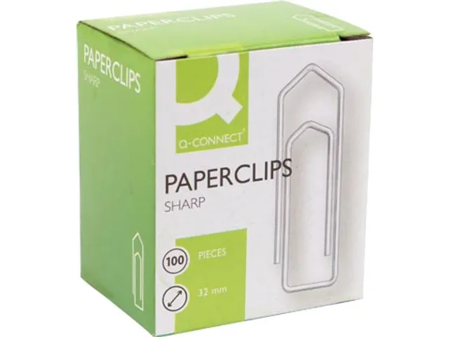 Papierklem 32mm Doos 100 Stuks