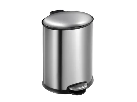 Fraaie Pedaalemmer Ellipse Step Bin 12 Liter Mat Rvs