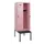 locker met bank,HxBxD 1950x600x815mm,2vak,vak B 300mm,draaigrendel